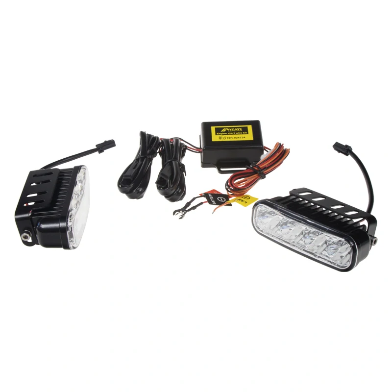 Světla pro automatické denní svícení s LED, homologace
