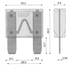 Pojistka nožová Maxi 60A