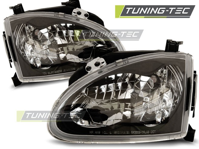 Přední světla Honda CRX del Sol 93-97 černá