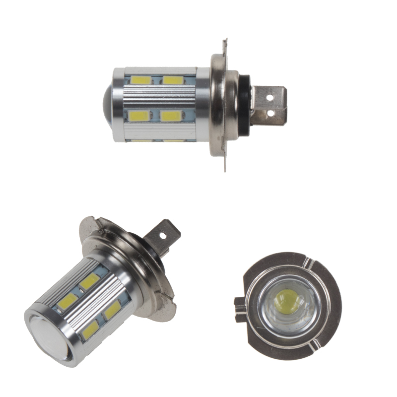 LED H7 bílá 10-30V, 12SMD