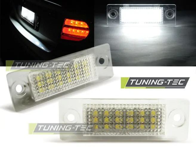 Osvětlení SPZ LED VW Touran/Jetta/Golf Plus/Caddy/Passat 3BG sedan/T5 a Škoda Superb