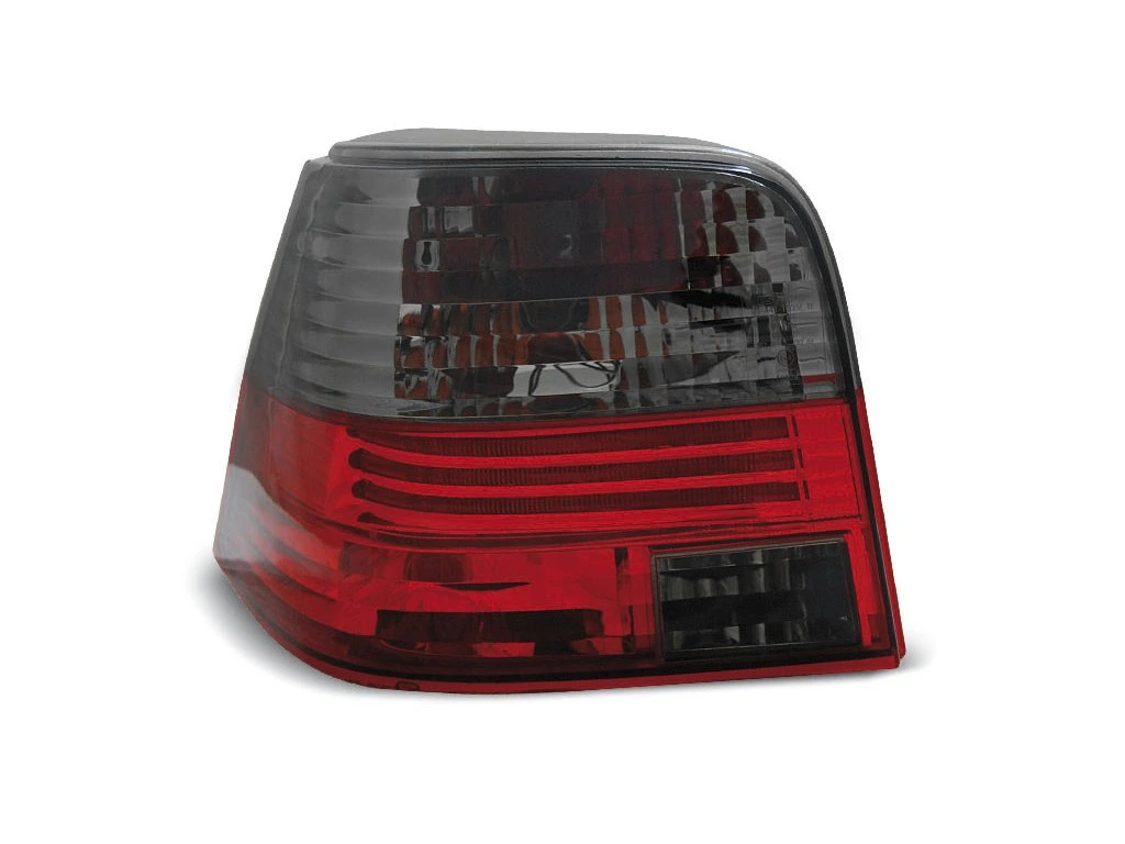Zadní světlomety, světla, lampy Volkswagen Golf 4, 1998-2003, kouřové, červené