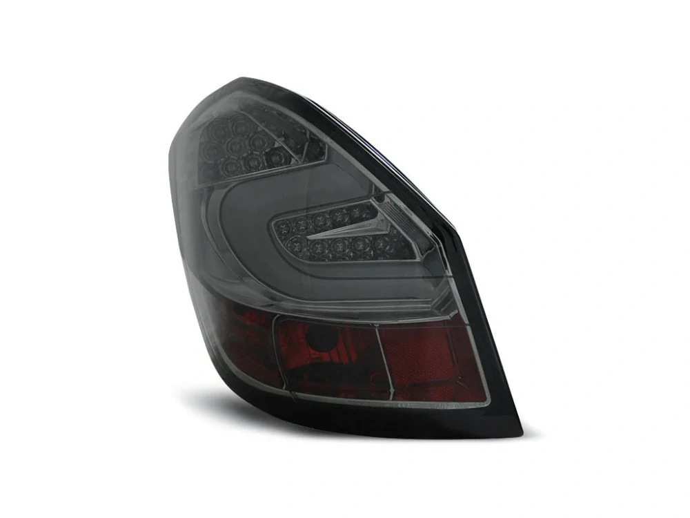 Zadní světla Škoda Fabia II 2007-2014 kouřová LED BAR