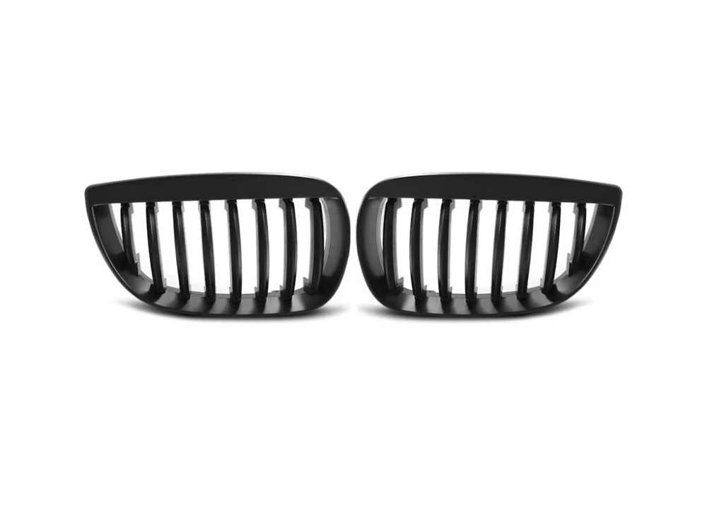 PŘEDNÍ MASKA, LEDVINKY BMW E87, E81, 2004-2007, ČERNÉ BLACK