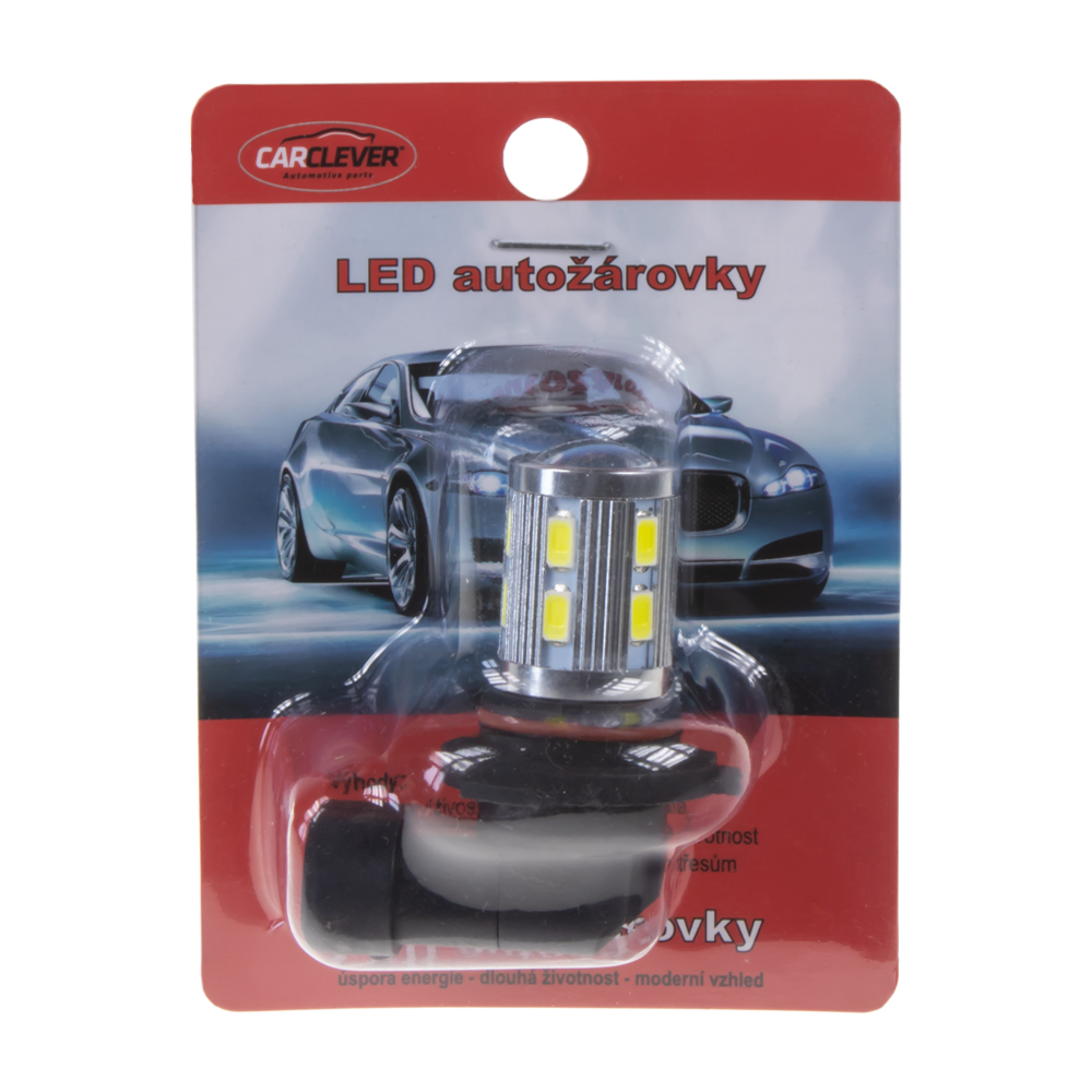 LED žárovka s paticí HB4 (9006), 12SMD 5630 + 3W 10-30V