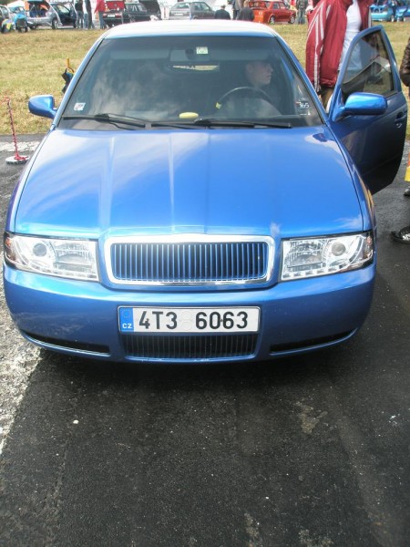 Přední světla, světlomety, lampy Škoda Octavia I 2000-2008, DayLight, chromové
