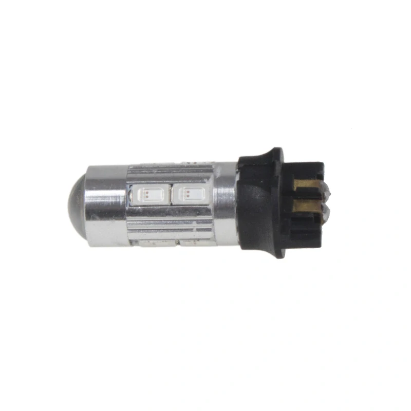LED žárovka s paticí PW24W, 8 x 5630SMD + 3W CREE, 12V, oranžová