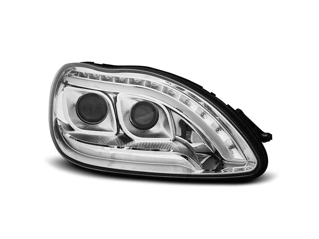 Přední světla LED TubeLights Mercedes-Benz S W220 98-05 chrome