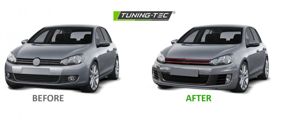 PŘEDNÍ NÁRAZNÍK VW GOLF 6, GTI STYLE, PDC OTVORY