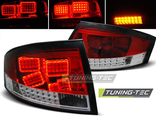 Světla zadní AUDI TT 8N 99-06 RED WHITE LED
