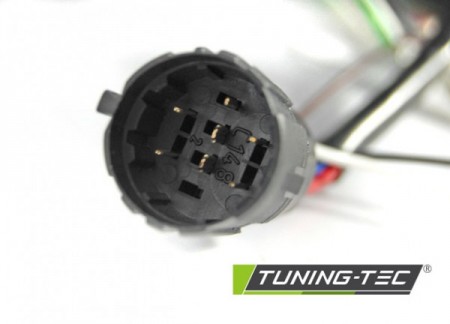 Světla přední FIAT PUNTO EVO 10.09-12 CHROME DRL LED