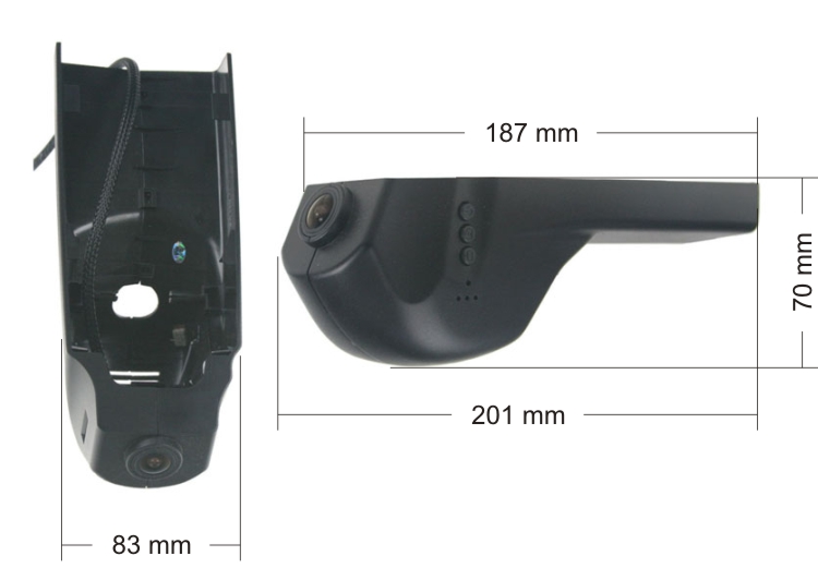 FULL HD kamera pro BMW/WI-FI