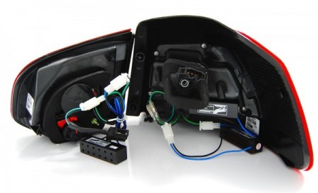 Světla zadní VW GOLF 6 10.08-12 SMOKE LED BAR