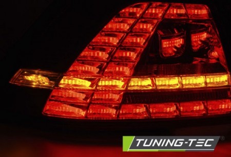 Světla zadní VW GOLF 7 13- BLACK LED GTI LOOK
