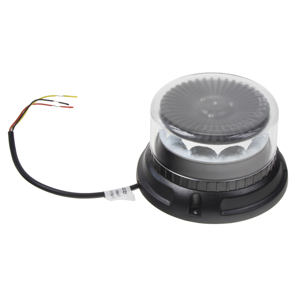 PROFI LED maják 12-24V 12x3W modrý čirý 133x76mm, ECE R10, R65