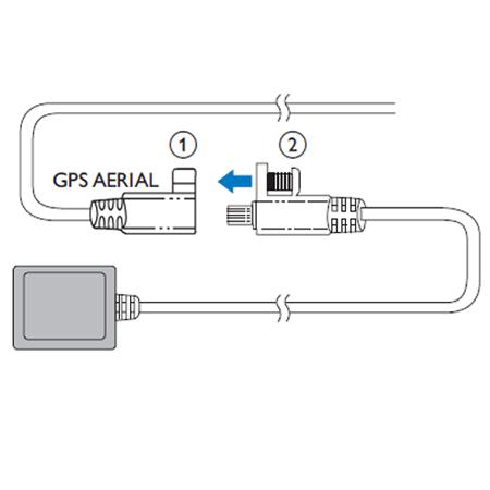 NAKAMICHI GPS anténa