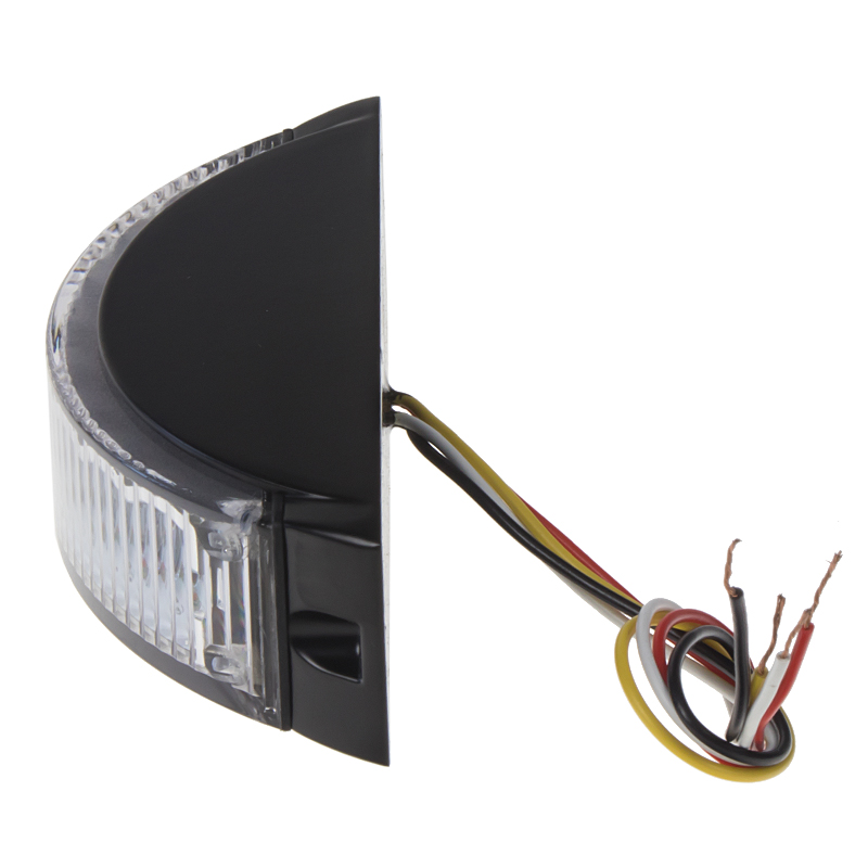Výstražné LED světlo vnější, modré, 12-24V