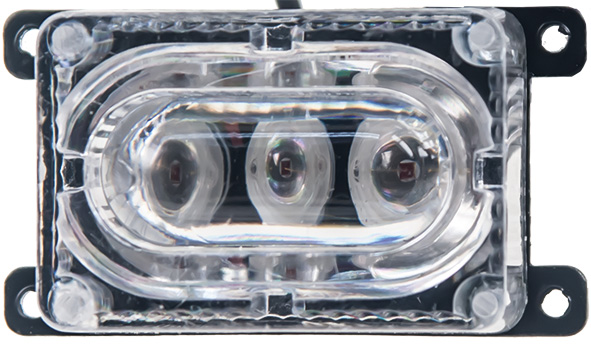 LED PREDATOR do mřížky, 12V, oranžový