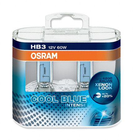 OSRAM 12V HB3 60W cool blue intense (2ks) Duo-box