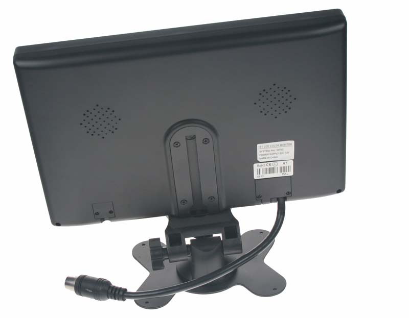 Monitor 9" s kvadrátorem a s 4x4PIN vstupy
