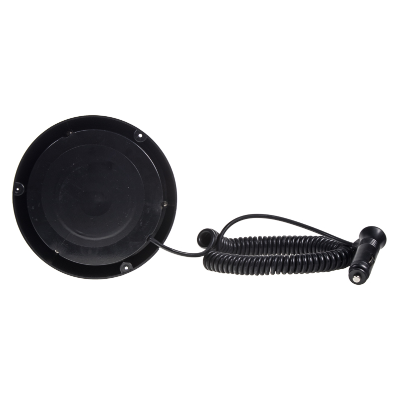 LED maják, 12-24V, modrý magnet, homologacegace
