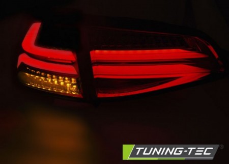 Světla zadní VW GOLF 7 13- RED SMOKE LED BAR