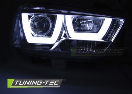 Světla přední DODGE CHARGER LX II 11-15 TUBE LIGHT CHROME