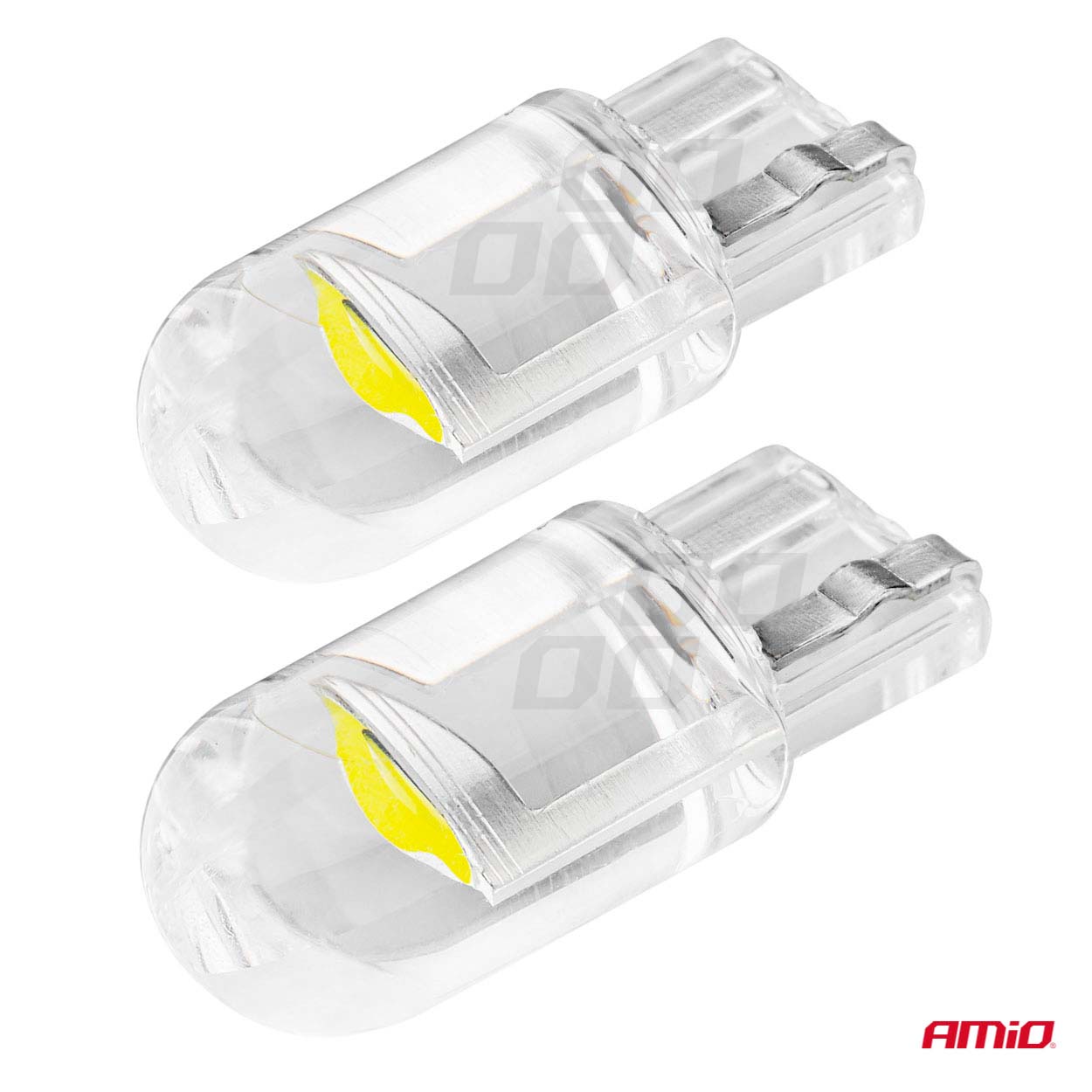 LED žárovky W5W T10 HPC COB LED, bílé 2 ks AMIO
