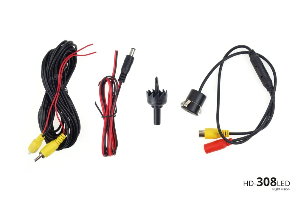 PARKOVACÍ, COUVACÍ ASISTENT S KAMEROU LED XD308, MONITOREM A SENZORY 23MM