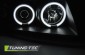 PŘEDNÍ SVĚTLA VW PASSAT, B5, 1997-2000, ANGEL EYES CCFL, ČERNÁ