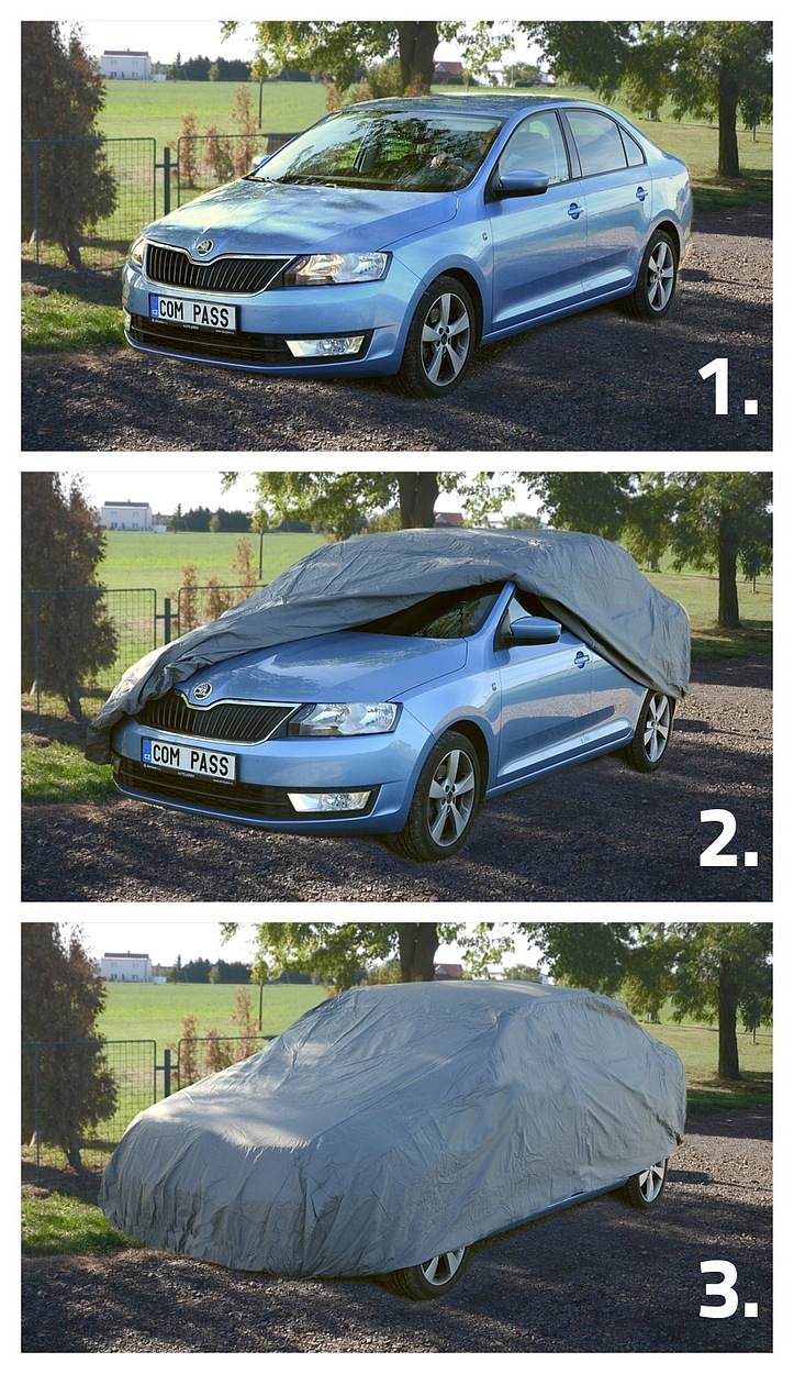 Ochranná plachta FULL SUV-VAN 515x195x142cm 100% WATERPROOF