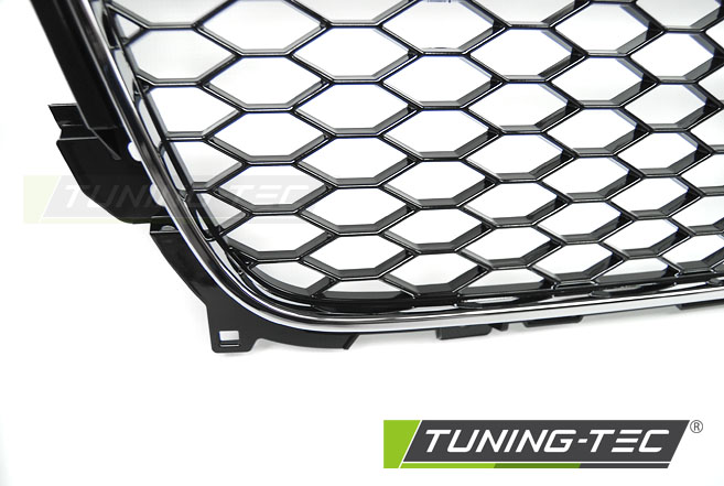 MASKA SPORTOVNÍ RS TYPE AUDI A4 B8 2011-2015 ČERNÁ,CHROM