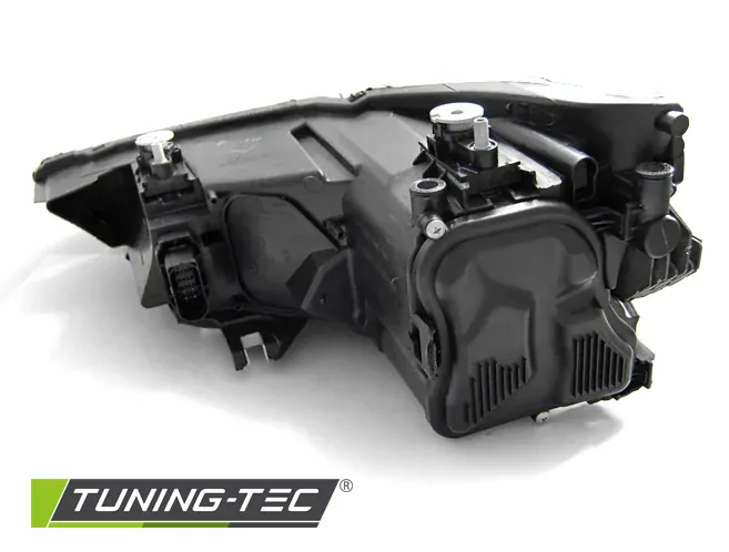 PŘEDNÍ SVĚTLA AUDI A1, 2010-2014, LED DRL TRU, ČERNÉ BLACK