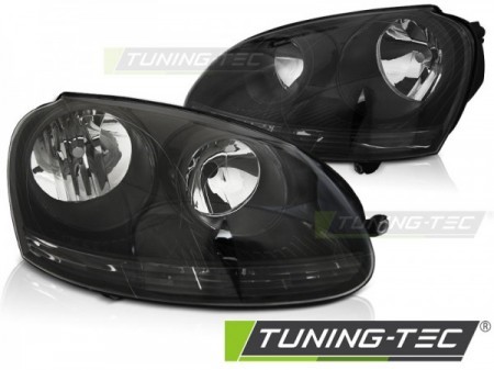 PŘEDNÍ SVĚTLA VW GOLF 5 2003-2009, ČERNÉ
