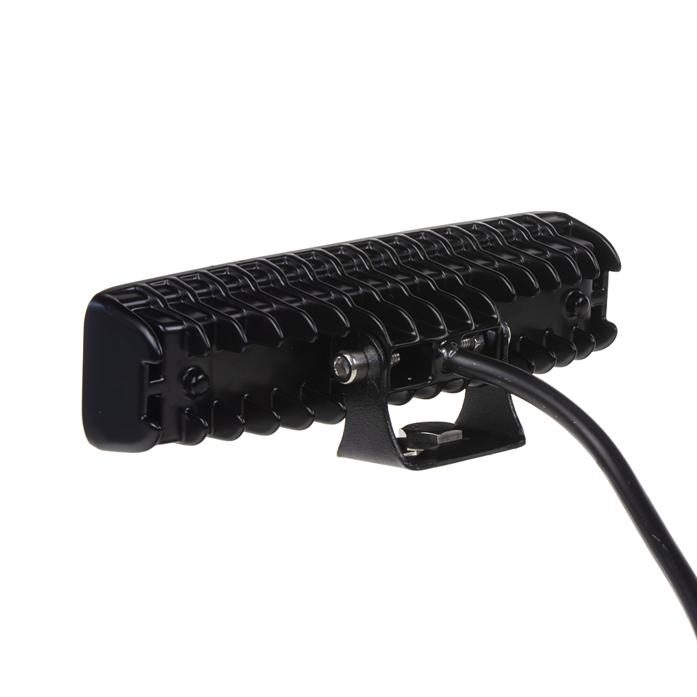 LED světlo obdélníkové, bílá + oranžová, 18x3W, ECE R10