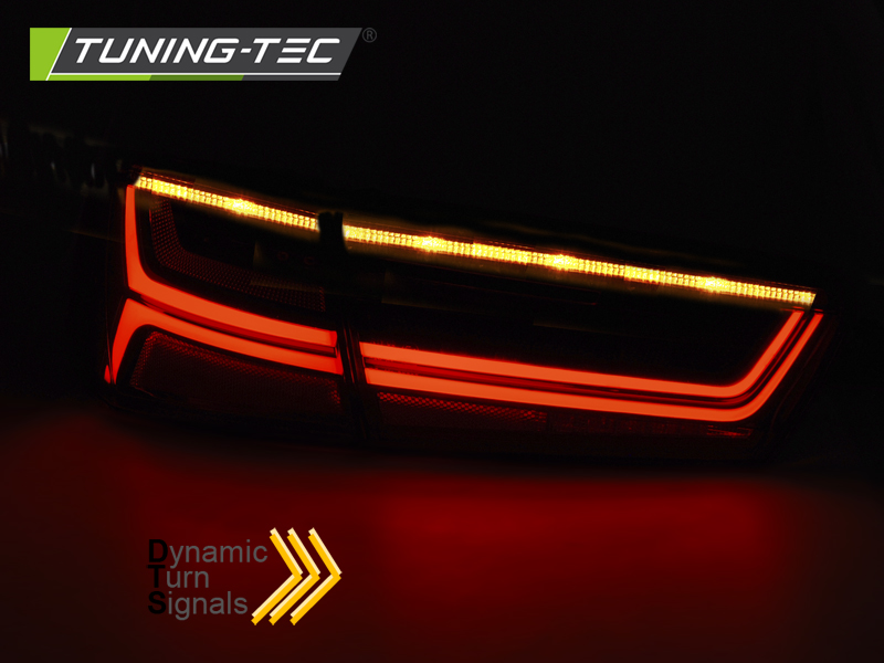 Zadní světla Audi A6 C7 2011-2014, limousine, červená LED BAR s dynamickým led blinkrem