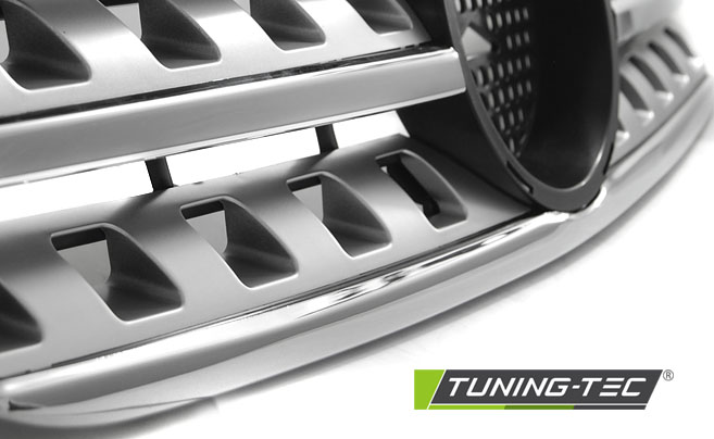 Přední maska Mercedes ML W163 1998-2005 AMG look chrom, silver