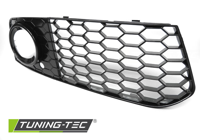 RÁMEČKY MLHOVEK AUDI A4 (B8) 08-10.11 ČERNÉ LESKLÉ