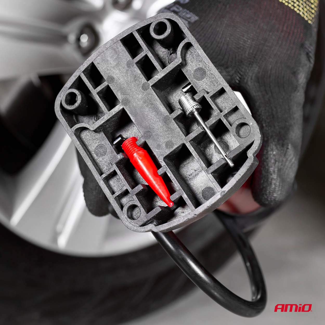 Kovová nožní pumpa MINI PU03