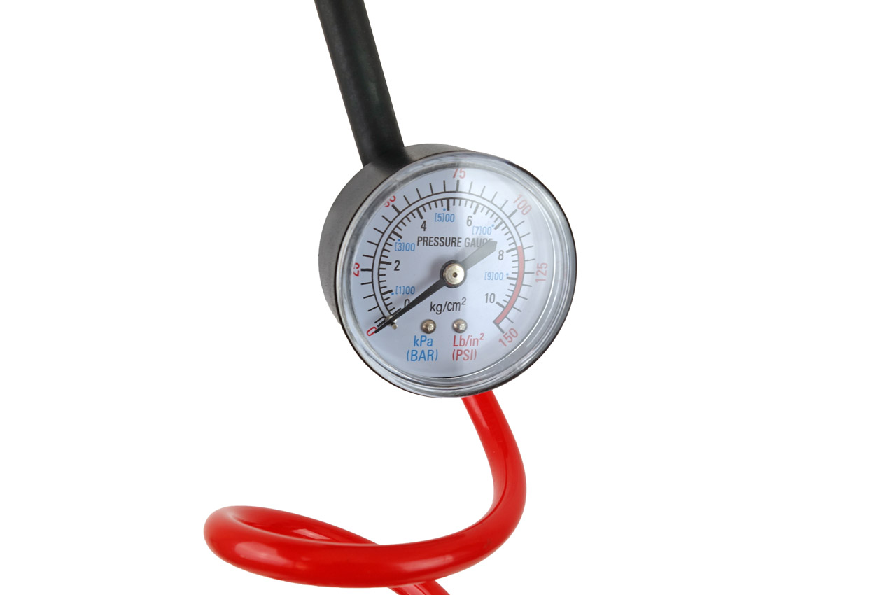 Dvoupístový výkonný kompresor s manometrem na 12V 150 PSI / 10 bar / 60L - Amio ACOMP-04