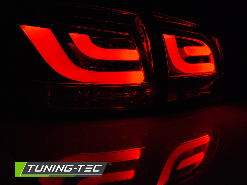 Zadní světla VW Golf VI 08- - kouřové/červené LED BAR