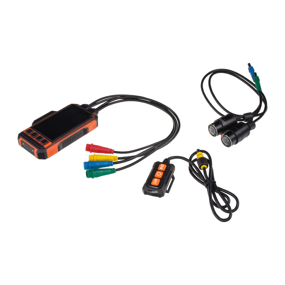 Motocyklová DUAL FULL HD kamera, 3" LCD, IP67 s GPS