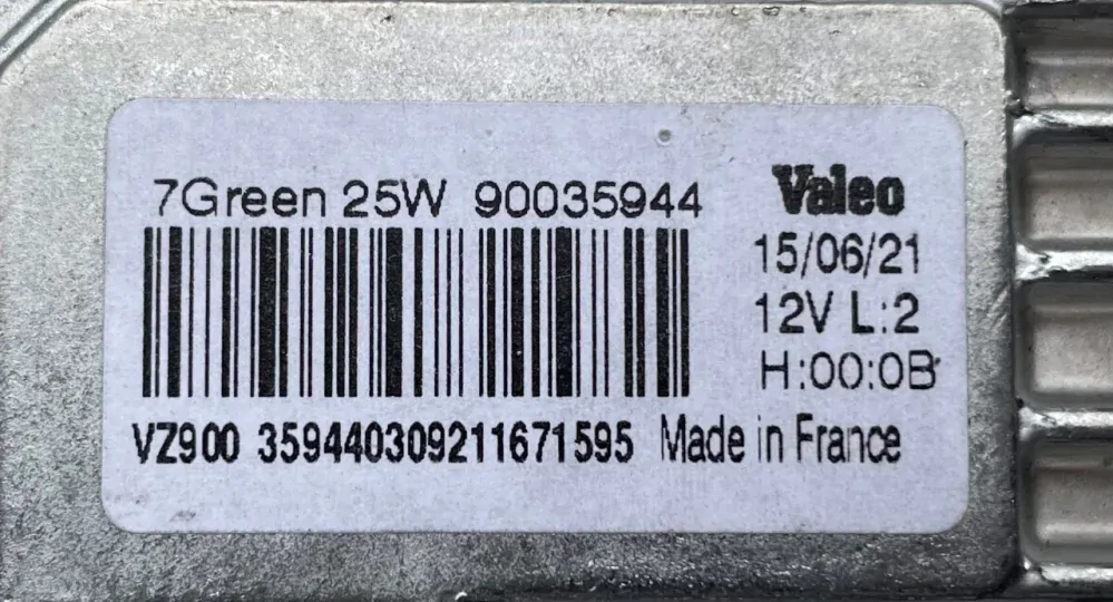 Řídicí jednotka Xenon Ballast 7Green 25W