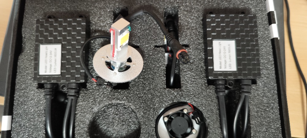 Led žárovky H3 do hlavních světlometů