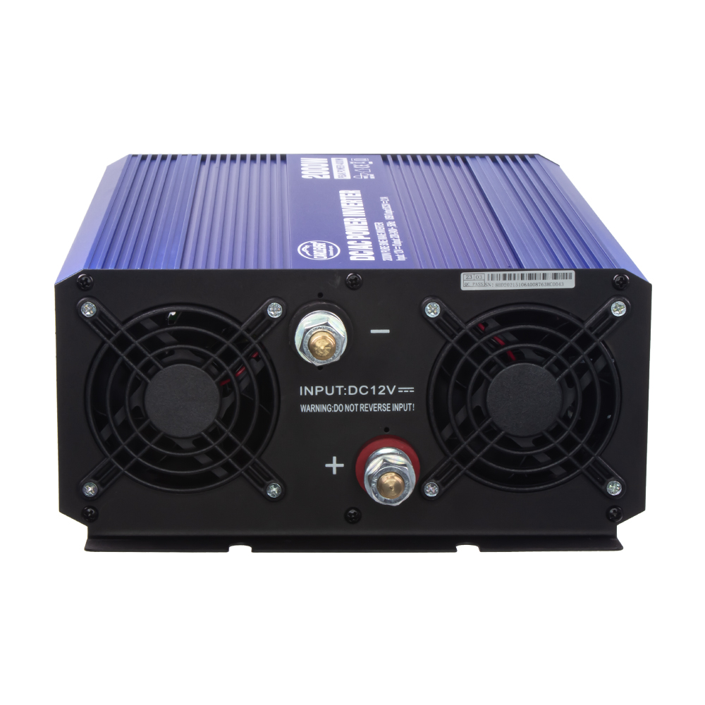 Sinusový měnič napětí z 12/230V + USB, 2000W
