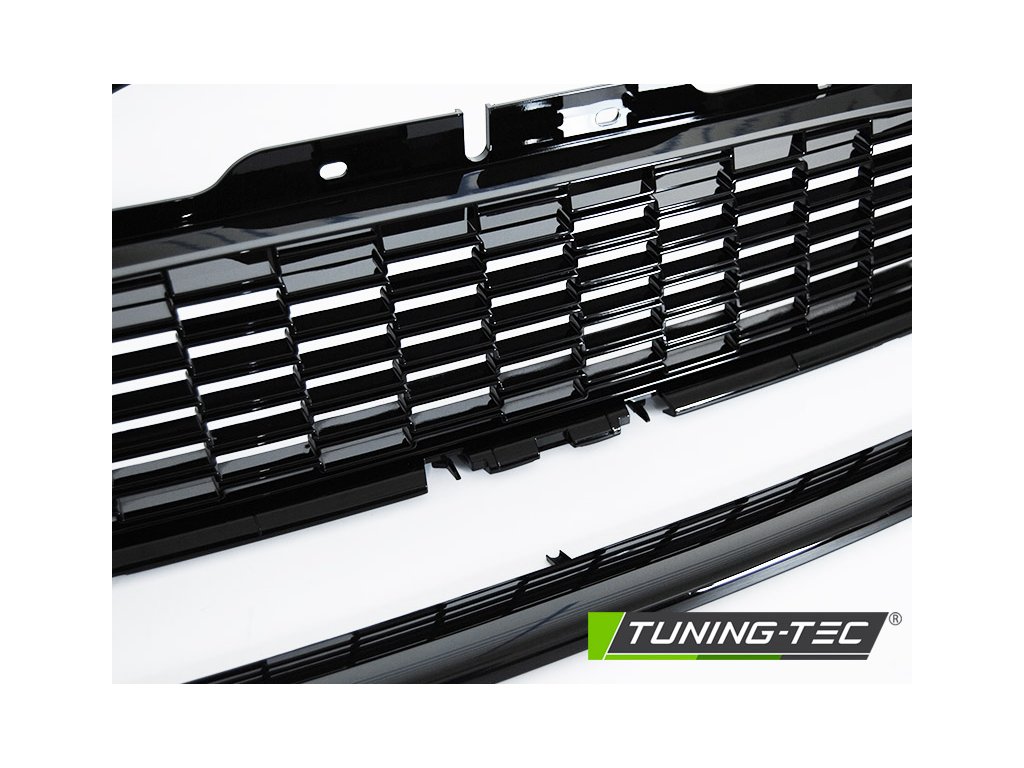 Přední maska Mini Cooper 06-09 R56/57/55 JCW STYLE lesklá černá