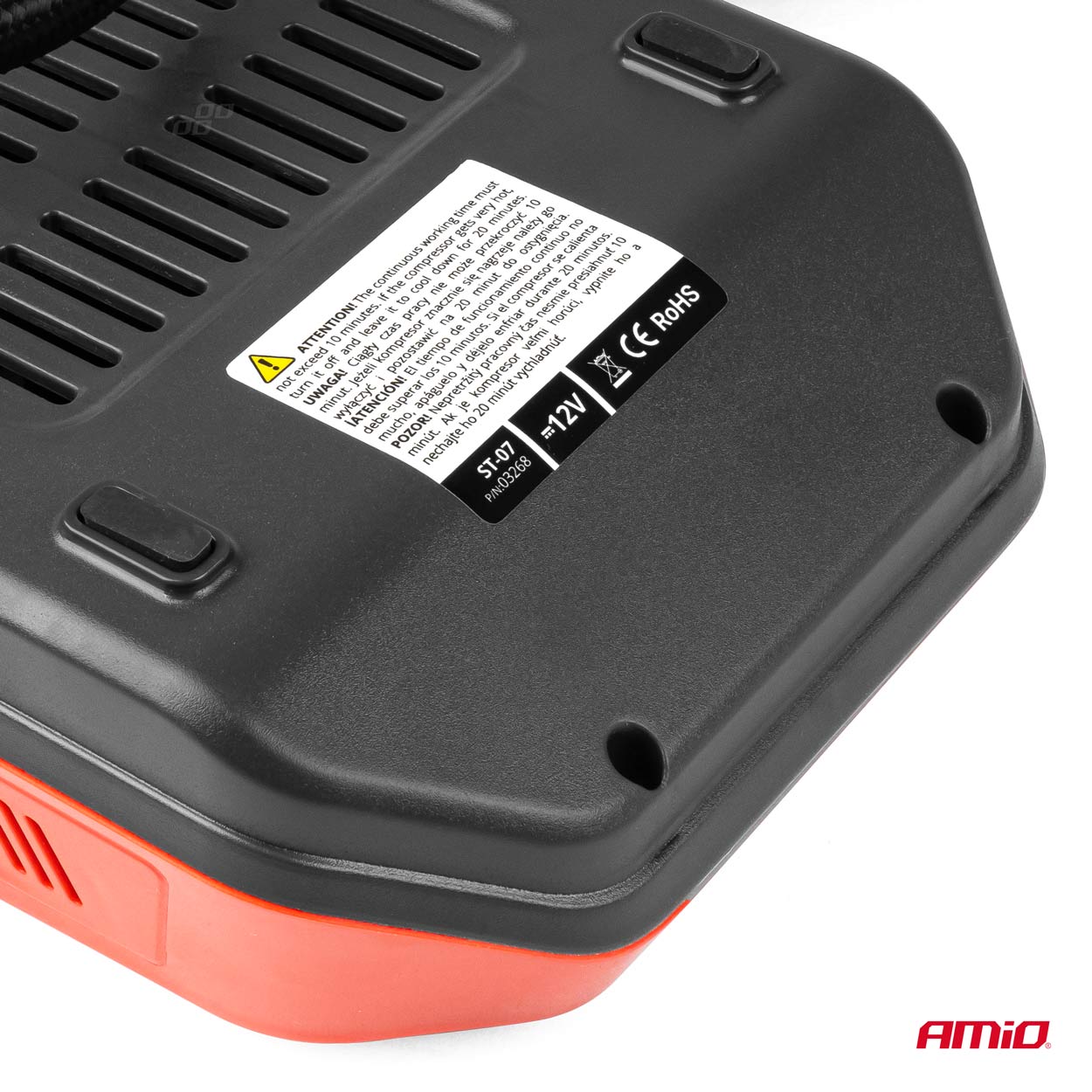 Digitální kompresor do auta s LED 12V ACOMP-18 AMIO