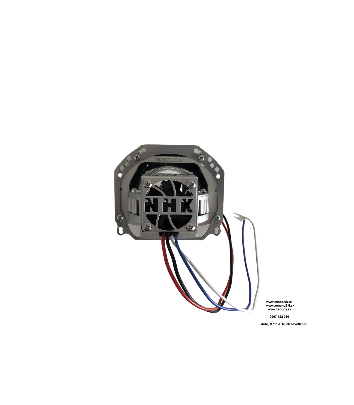 Adaptér typ1 pro osazení 3r, G5, Hella, NHK atp. projektorů do vozů Audi, BMW, Mercedes, VW, Opel, Škoda atd. 2ks