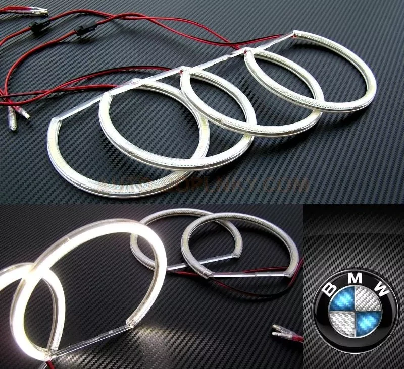 LED Angel Eyes kroužky BMW 3 E36 (1990 - 2000) - bílé - 480 LED