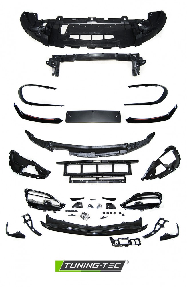 Přední nárazník Mercedes CLA W117, 2016-2019, SPORT STYLE, PDC